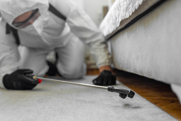 Professional Rodent Control technician working in Wayne County County, NC